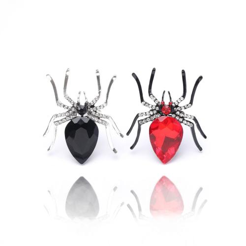 New Hot Halloween Jewelry and Decor Zinc Alloy Halloween Design & fashion jewelry & for woman & with rhinestone Sold By PC