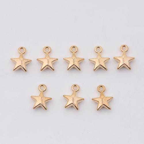 Zinc Alloy Star Pendant DIY Sold By PC