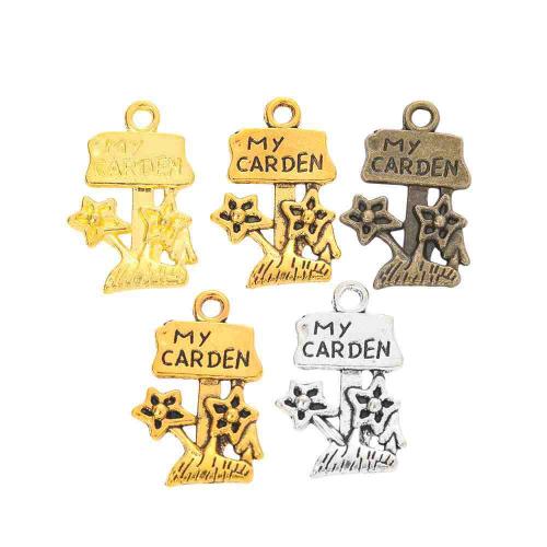 Zinc Alloy Pendants plated DIY nickel lead & cadmium free Approx Sold By Bag