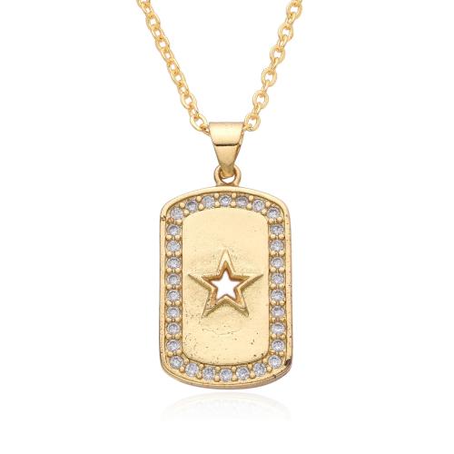 Cubic Zircon Micro Pave Brass Necklace with Plastic Pearl gold color plated & micro pave cubic zirconia & for woman nickel lead & cadmium free Sold By PC