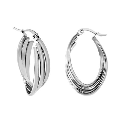 Stainless Steel Lever Back Earring 304 Stainless Steel plated fashion jewelry & for woman Sold By Pair