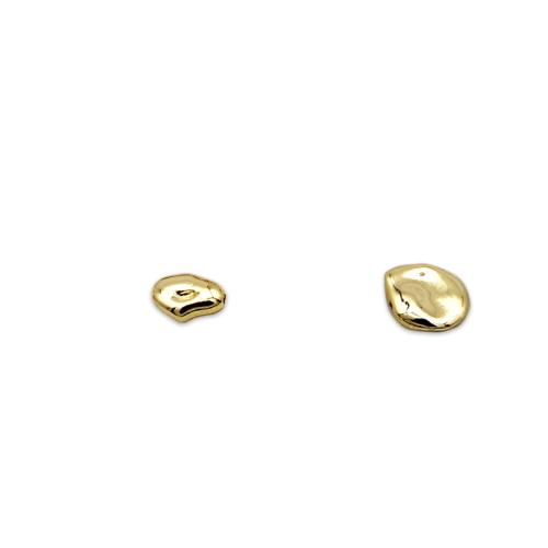 Brass Spacer Beads, plated, DIY & different styles for choice, golden, 2PCs/Bag, Sold By Bag