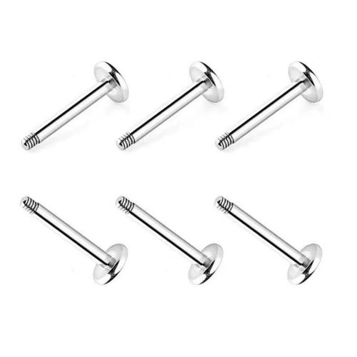 304 Stainless Steel Piercing Earring Findings plated DIY Sold By PC