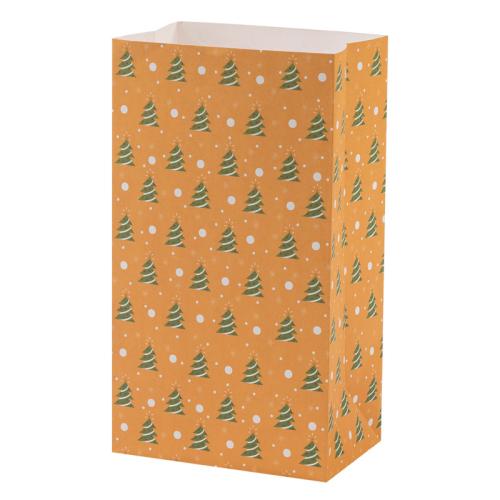 Kraftpapier Christmas Gift Bag, Drucken, zufällig gesendet, 150x97x270mm, verkauft von PC