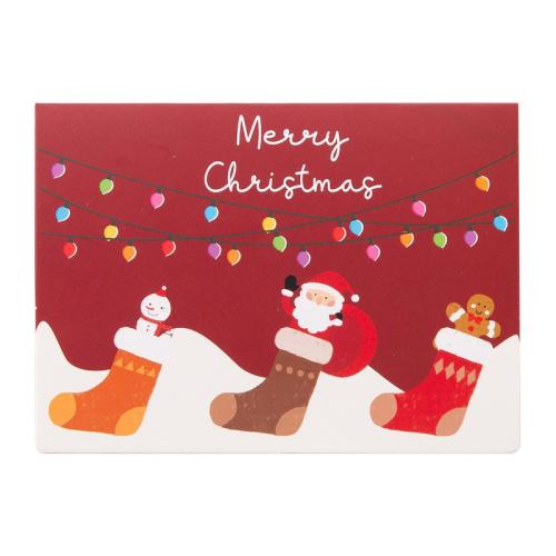 Paper Christmas Card, printing, different designs for choice, 115x85mm, Sold By PC