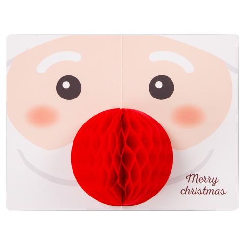 Paper Christmas Card, printing, different designs for choice, 105x160mm, Sold By PC