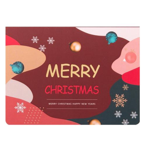 Paper Christmas Card printing & with letter pattern Sold By PC