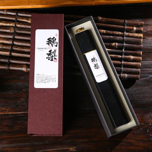 Natural Perfume Incense Stick, half handmade, 1 hour burning & Gift box package & purify the air & different styles for choice, Length:Approx 21 cm, Sold By Box