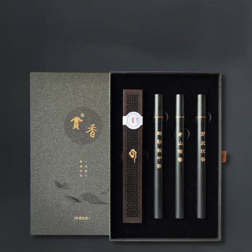 Natural Perfume Incense Burner and Tools Set, half handmade, Gift box package & purify the air, 305x200x45mm, Sold By Box