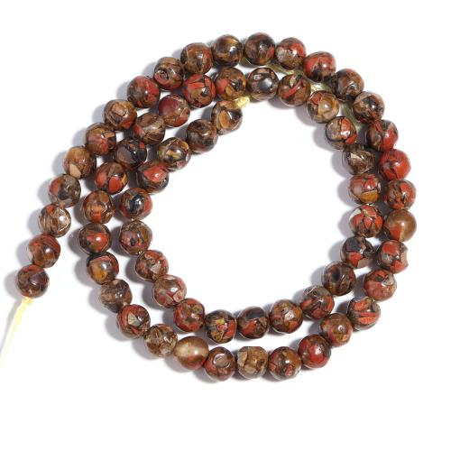 Gemstone Jewelry Beads, Pietersite, Round, DIY & different size for choice, mixed colors, nickel, lead & cadmium free, Sold Per Approx 38 cm Strand