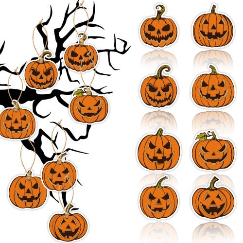 Nuevas joyas y decoraciones populares de Halloween, Papel, Diseño de Halloween & Bricolaje & diverso tamaño para la opción & diferentes estilos para la opción, más colores para la opción, Vendido por Set