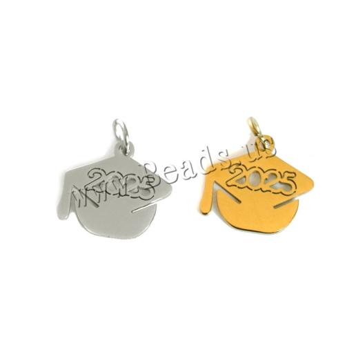 Bijoux pendentifs en acier inoxydable , Acier inoxydable 304, Placage, DIY & styles différents pour le choix, plus de couleurs à choisir, protéger l'environnement, sans nickel, plomb et cadmium, Vendu par PC