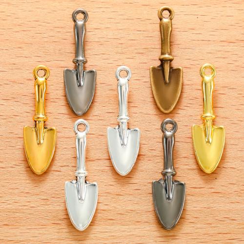 Tibetan Style Pendants, Shovel, plated, DIY, more colors for choice, 100PC/Bag, Sold By Bag