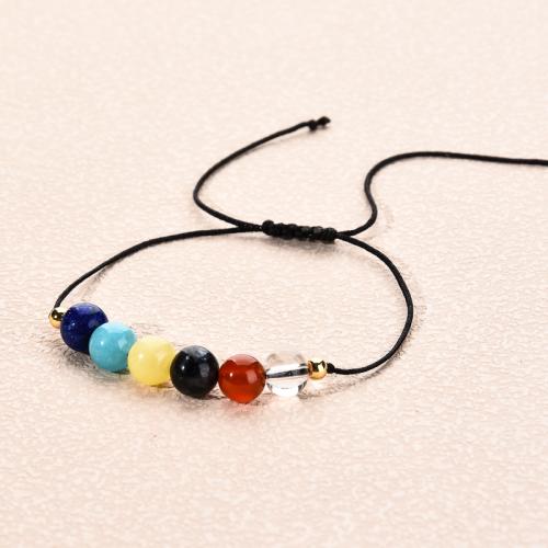 Agaat armbanden, met Crystal Thread & Glas, Op maat & voor vrouw, meer kleuren voor de keuze, Lengte 19 cm, Verkocht door PC