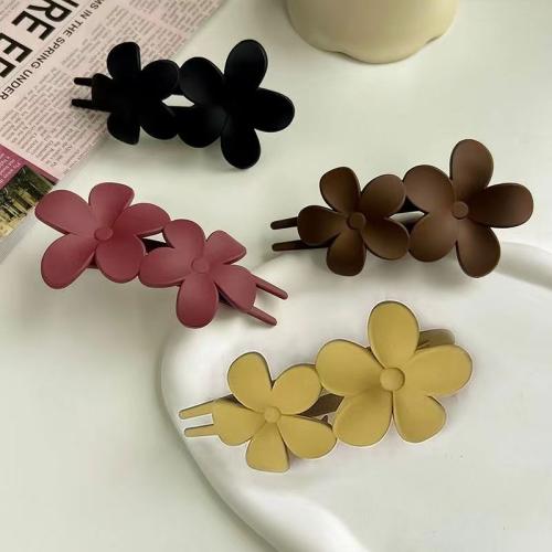 Alligator Hair Clip, Plastic, for woman, more colors for choice, 105mm, Sold By PC