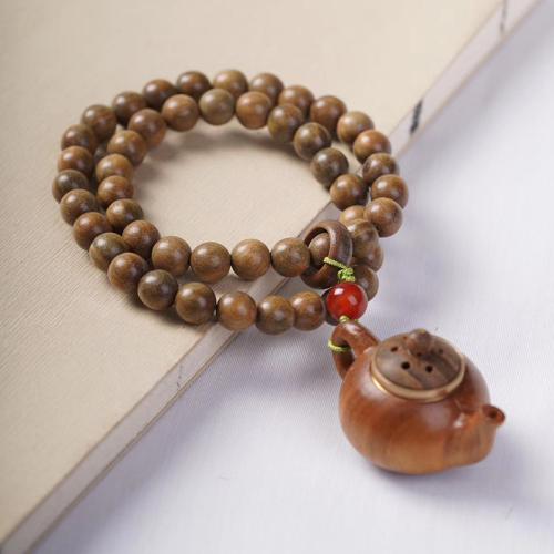 Hanging Ornaments, Green Sandalwood, multifunctional, Length:Approx 24 cm, Sold By PC