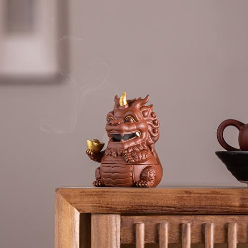 Porcelain Incense Burner, handmade, for home and office & durable, more colors for choice, 88x87x115mm, Sold By PC