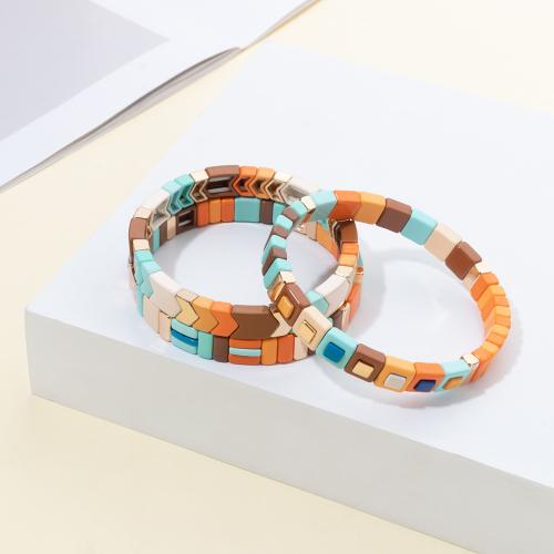 Bracelet en porcelaine, styles différents pour le choix & pour femme & émail, plus de couleurs à choisir, Longueur:18 cm, Vendu par PC