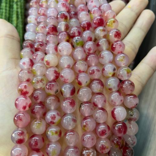 Natural Chalcedony Bead, Round, DIY & different size for choice, more colors for choice, Sold By Strand