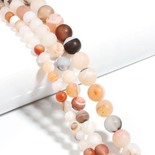 Agate Beads, Round, DIY & different size for choice, more colors for choice, Sold By Strand