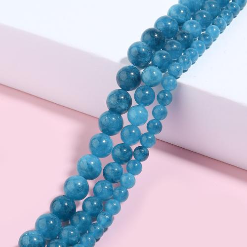 Gemstone Jewelry Beads, Apatites, Round, DIY & different size for choice, more colors for choice, Sold By Strand