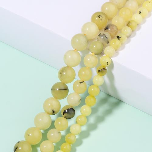 Gemstone Jewelry Beads, Natural Stone, Round, DIY & different size for choice, more colors for choice, Sold By Strand