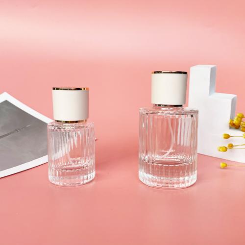 Glass Perfume Bottle, with Polypropylene(PP), portable & different size for choice, more colors for choice, Sold By PC