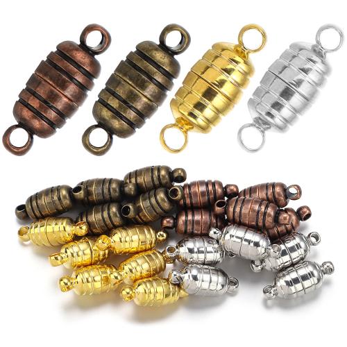 Brass Magnetic Clasp, DIY, more colors for choice, 15.50x6mm, 5PCs/Bag, Sold By Bag