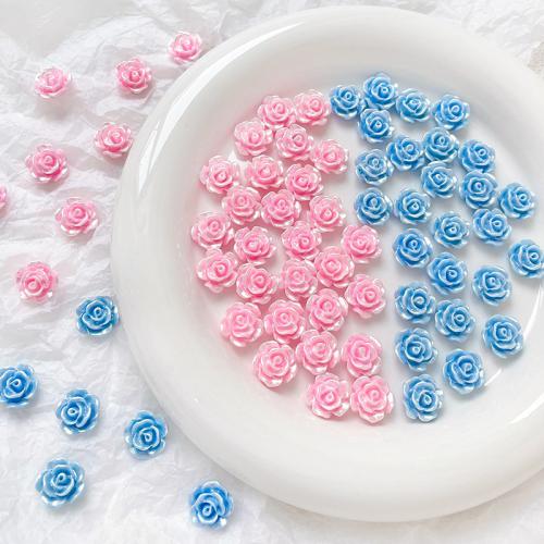 Hair Accessories DIY Findings Resin Flower 12mm Sold By Bag