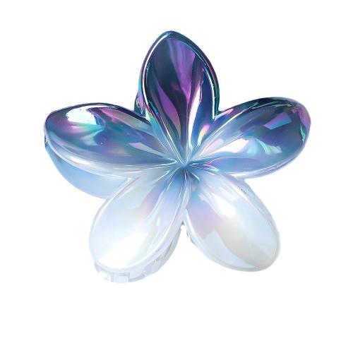 Hair Claw Clips Resin Flower stoving varnish for woman Sold By PC