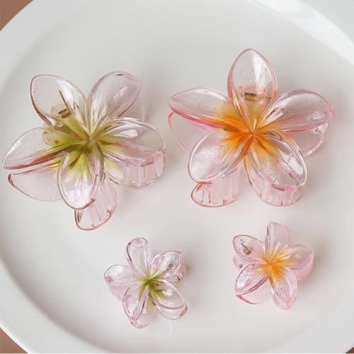 Hair Claw Clips, Resin, Flower, handmade, different size for choice & for woman, more colors for choice, Sold By PC