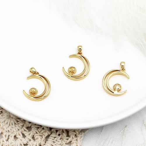 Brass Pendant Findings plated DIY golden Sold By PC