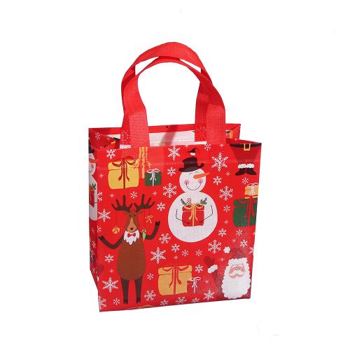 Christmas Gift Bag, Non-woven Fabrics, Christmas Design & different size for choice & different designs for choice, more colors for choice, 24PCs/Lot, Sold By Lot