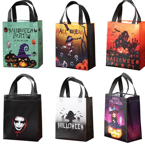 Nye Hot Halloween smykker og dekoration, Ikke-vævede, Halloween Design & forskellige design til valg, flere farver til valg, 20pc'er/Lot, Solgt af Lot