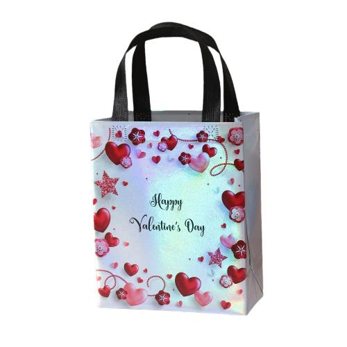 Non-woven Fabrics Gift Bag, durable & Laser & different designs for choice, more colors for choice, 50PCs/Lot, Sold By Lot