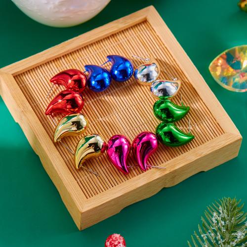 Tibetan Style Stud Earring, with Resin, Teardrop, plated, for woman, more colors for choice, nickel, lead & cadmium free, Sold By Pair