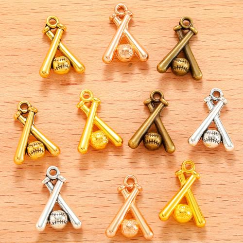 Tibetan Style Pendants, Baseball Bat, plated, DIY, more colors for choice, 100PC/Bag, Sold By Bag