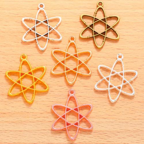 Pendentif étoile en alliage zinc, alliage de zinc, Hexagram, Placage, DIY, plus de couleurs à choisir, 100PC/sac, Vendu par sac