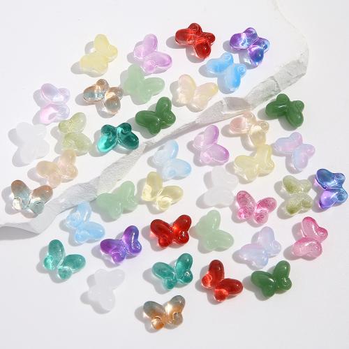 Lampwork Beads, Butterfly, DIY, more colors for choice, 10x14mm, Sold By PC