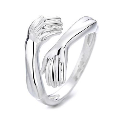 Brass Finger Ring, fashion jewelry & for woman, more colors for choice, Inner diameter 17mm, Sold By PC