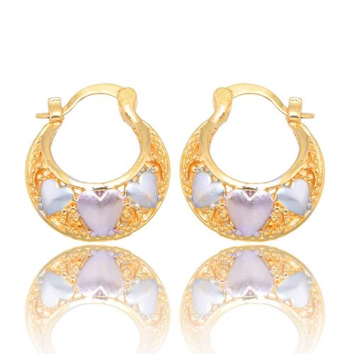 Laiton Leverback boucle d'oreille, Plaqué or 18K, bijoux de mode & pour femme, doré, 20x5mm, Vendu par paire