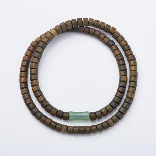 Houten armbanden, Green Sandelhout, met Glas, handgemaakt, mode sieraden & voor vrouw, Lengte Ca 34 cm, Verkocht door PC