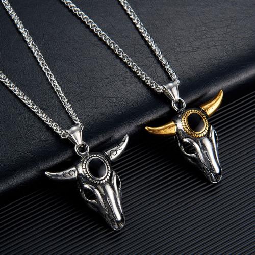 Stainless Steel Jewelry Necklace 304 Stainless Steel fashion jewelry & for man Length Approx 60 cm Sold By PC