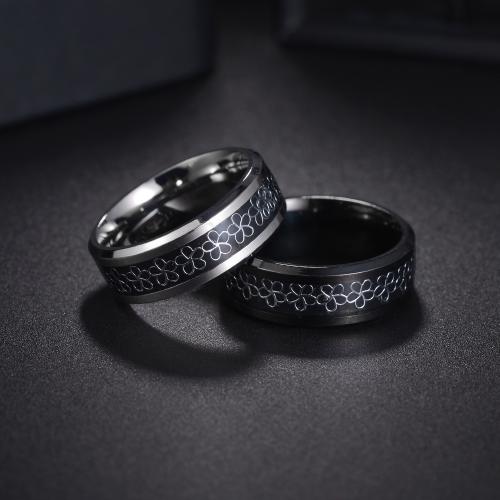 Edelstahl Ringe, 304 Edelstahl, Modeschmuck & unisex & verschiedene Größen vorhanden, keine, verkauft von PC