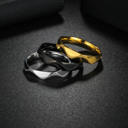 Stainless Steel Finger Ring 304 Stainless Steel fashion jewelry & Unisex Sold By PC