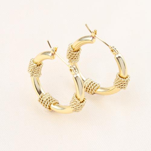 Brass Leverback Earring, gold color plated, for woman, nickel, lead & cadmium free, 28x25x5mm, Sold By Pair