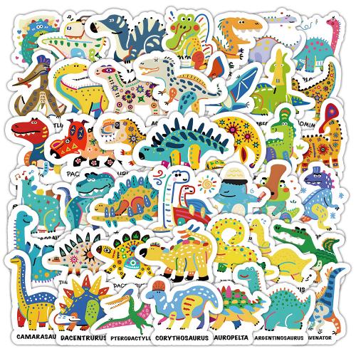 Papier van de sticker, PVC-plastic, met Lijm+Sticker, DIY & waterdicht, gemengde kleuren, About  3-7cm, 60pC's/Lot, Verkocht door Lot