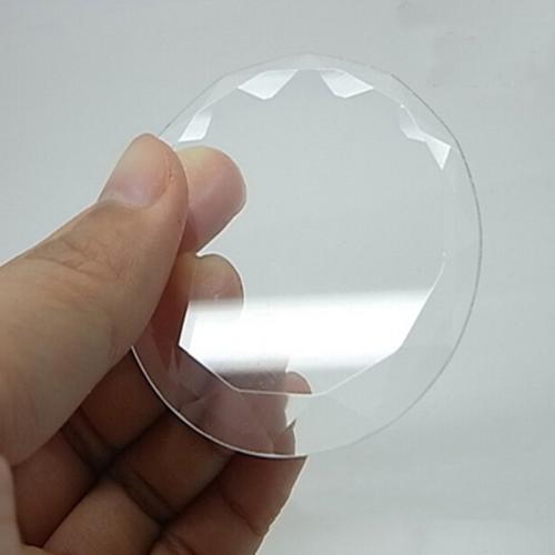 Plastic Cosmetische spiegel Setting, DIY, 58mm, Verkocht door PC