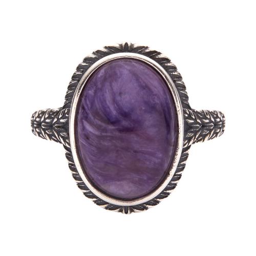 925 Sterling Silver Cuff Finger Ring, with Gemstone, Oval, vintage & different materials for choice & adjustable & for woman, US Ring Size:6-8, Sold By PC