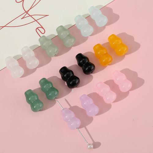 Fashion Glass Beads, stoving varnish, DIY, more colors for choice, 8x14mm, 10PCs/Bag, Sold By Bag